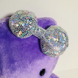 Hello Kitty Build a Bear Replacement Hologram Metallic Bow